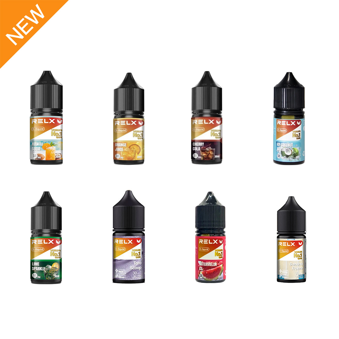 【芒果】Relx悅刻電子煙菸油|3% 尼古丁、30ml 容量、10 種口味